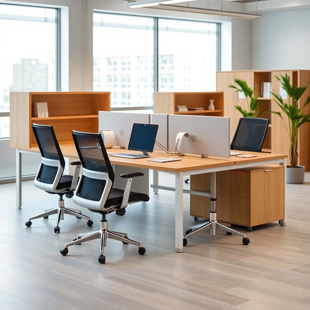 Mobiliario ergonómico de oficina de calidad